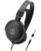 AUDIO-TECHNICA Наушники ATH-AVC200, 3.5 мм/6.3 мм, накладные, черный [15118391]