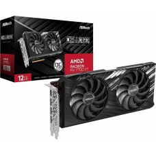 ASROCK Видеокарта AMD Radeon RX 7700XT RX7700XT CL 12GO 12ГБ Challenger, GDDR6, OC, Ret