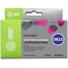 CACTUS Картридж CS-EPT0823, T0823, пурпурный / CS-EPT0823