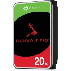 SEAGATE Жесткий диск Ironwolf Pro ST20000NE000, 20ТБ, HDD, SATA III, 3.5