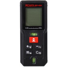 РЕСАНТА Лазерный дальномер ДЛ-40A, 2 класс лазера, 670нм, луч красный [61/10/526]