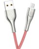 Кабель microUSB HOCO (6931474744906) X59 USB (m)-microUSB (m) 1.0м - красный