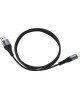 Дата-кабель microUSB HOCO (6931474710543) X38 USB (m)-microUSB (m) 1.0м - черный
