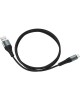 Дата-кабель microUSB HOCO (6931474710543) X38 USB (m)-microUSB (m) 1.0м - черный