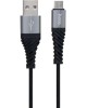 Дата-кабель microUSB HOCO (6931474710543) X38 USB (m)-microUSB (m) 1.0м - черный