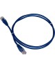 LANMASTER Патч-корд TWT-45-45-1.0-BL UTP RJ-45 вил.-вилка RJ-45 кат.5E 1м синий ПВХ (уп.:1шт)