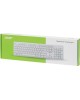 ACER Клавиатура OKW123 белый USB Multimedia (ZL.KBDEE.00D)
