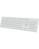 ACER Клавиатура OKW123 белый USB Multimedia (ZL.KBDEE.00D)