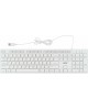 ACER Клавиатура OKW123 белый USB Multimedia (ZL.KBDEE.00D)