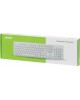 ACER Клавиатура OKW123 белый USB Multimedia (ZL.KBDEE.00D)
