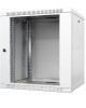 REXANT Шкаф коммутационный Pro (04-2224) настенный 18U 600x600мм пер.дв.стекл без задн.дв. 90кг серый 365мм 34кг 220град. 964мм IP20 сталь