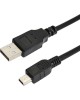 Мобильные устройства/аксессуары REXANT (18-1131-2) КАБЕЛЬ USB (ШТ. MINI USB - ШТ. USB A) 0.2 МЕТРА, ЧЕРНЫЙ