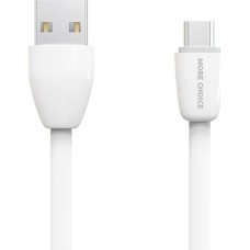 Кабель MORE CHOICE (4627151194561) K20a USB (m)-Type-C (m) 1м белый