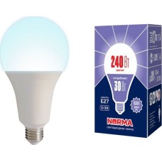 Мощные лампы А (Форма А) VOLPE (UL-00005606) LED-A95-30W/6500K/E27/FR/NR