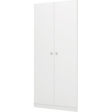 Шкаф POLINI Шкаф двухсекционный Polini kids Simple, белый (2кор)