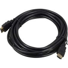 NONAME Кабель аудио-видео High Speed ver.1.4 HDMI (m)/HDMI (m) 5м. позолоч.конт. черный