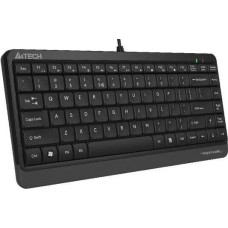 A4TECH Клавиатура Fstyler FK11 черный/серый USB slim