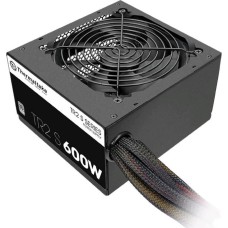 THERMALTAKE Блок питания ATX 600W TR2 S 80 PLUS WHITE 24pin APFC 120mm fan 5xSATA RTL