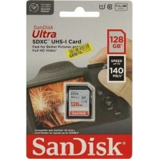 SANDISK BY WESTERN DIGITAL Карта памяти SDXC 128GB UHS-I SDSDUNB-128G-GN6IN SANDISK