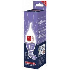 VOLPE LED-CW37-7W/6500K/E14/FR/NR
