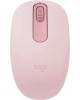 LOGITECH Мышь беспроводная M196, Bluetooth, оптическая, 1000dpi, розовый [910-007317]