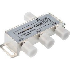 Делитель PROCONNECT (05-6022) ТВ краб х 3 под F разъём 5-1000 МГц (10)