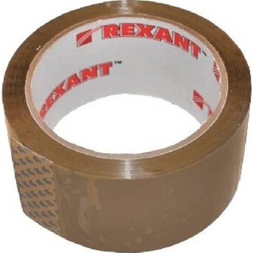 Скотч REXANT (09-4212) Скотч, коричневый 48мм*66м*50мкм (6)