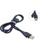 Кабель microUSB HOCO (6931474744913) X59 USB (m)-microUSB (m) 1.0м - синий