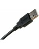 Мобильные устройства/аксессуары REXANT (18-1131-2) КАБЕЛЬ USB (ШТ. MINI USB - ШТ. USB A) 0.2 МЕТРА, ЧЕРНЫЙ
