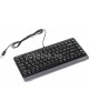 A4TECH Клавиатура Fstyler FK11 черный/серый USB slim