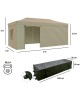 HELEX Тент садовый 4362 3x6х3м полиэстер бежевый