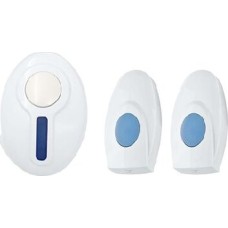 Звонок REXANT (73-0040) RX-4 Беспроводной дверной звонок с двумя кнопками вызова IP 44