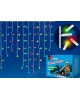 Бахрома светодиодная UNIEL (UL-00002272) ULD-B3010-200/TWK MULTI IP67 Бахрома светодиодная с эффектом мерцания, 3м. Соединя