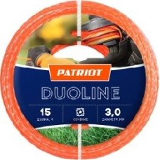 Леска PATRIOT 805401171 D 3,0 мм L 15 м (скрученный квадрат, двухцветная)