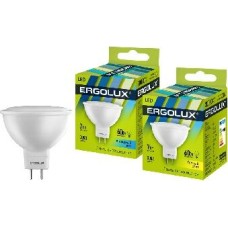 Лампочка светодиодная ERGOLUX (12158) LED-JCDR-7W-GU5.3-3K
