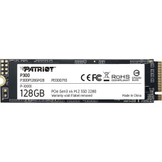 Накопитель SSD PATRIOT P300 P300P128GM28 128ГБ, M.2 2280, PCI-E x4, NVMe