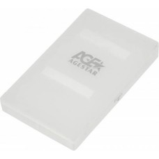 AGESTAR /SSD SUBCP1 SATA USB2.0 пластик белый 2.5