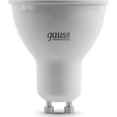 GAUSS Лампа светодиодная Spotlight Elementary 9Вт цок.:GU10 спот 220B 4100K св.свеч.бел.нейт. MR16 (упак.:1шт) (13629)
