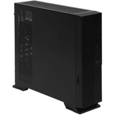 FORMULA Корпус mATX SFF L12, Mini-Tower, без БП, черный