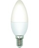 ЭЛЕКТРИКА VOLPE LED-C37-6W/4000K/E14/FR/SLS