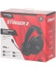 HYPERX Гарнитура игровая Cloud Stinger 2, для компьютера и игровых консолей, мониторные, проводные, черный [519t1aa]