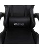 Кресло компьютерное игровое OKLICK Кресло игровое Drifter, на колесиках, искусственная кожа, черный [2006658]