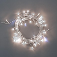 Гирлянда NEON-NIGHT (305-525) НИТЬ ПВХ flashing 10м, прозрачный ПВХ, IP44, 75LED Белые, 230В