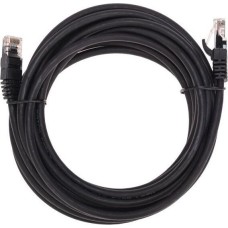 REXANT Патч-корд U/UTP, CAT 6, RJ45-RJ45, 26AWG, LSZH, черный, 5м