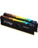 KINGSTON Память DDR4 2x16GB 3200MHz KF432C16BB12AK2/32 Fury Beast RGB RTL Gaming PC4-25600 CL16 DIMM 288-pin 1.35В dual rank с радиатором Ret KINGSTON Память DDR4 2x16GB 3200MHz KF432C16BB12AK2/32 Fury Beast RGB RTL Gaming PC4-25600 CL16 DIMM 288-pin 1.35В dual rank с радиатором Ret