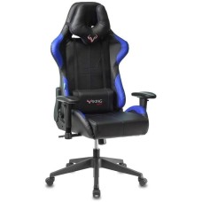 Кресло компьютерное игровое ZOMBIE Кресло игровое VIKING 5 AERO, на колесиках, эко.кожа, синий/синий [viking 5 aero blue]