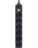 Сетевой фильтр PERFEO (PF_A4674) POWER+ 6 роз 5м черный