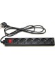Сетевой фильтр PERFEO (PF_A4674) POWER+ 6 роз 5м черный