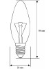 Лампа CAMELION (8975) 40/B/CL/E27