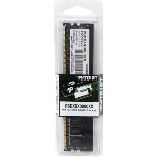 PATRIOT Память DDR4 32GB 3200MHz PSD432G32002 Signature RTL PC4-25600 CL22 DIMM 288-pin 1.2В single rank Ret PATRIOT Память DDR4 32GB 3200MHz PSD432G32002 Signature RTL PC4-25600 CL22 DIMM 288-pin 1.2В single rank Ret
